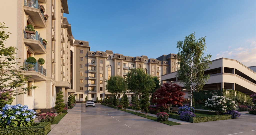 Toshkentdagi Aristocrat Home TJM — Fasad