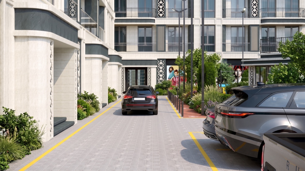 ЖК Aviasozlar Plaza в Ташкенте — Фасад