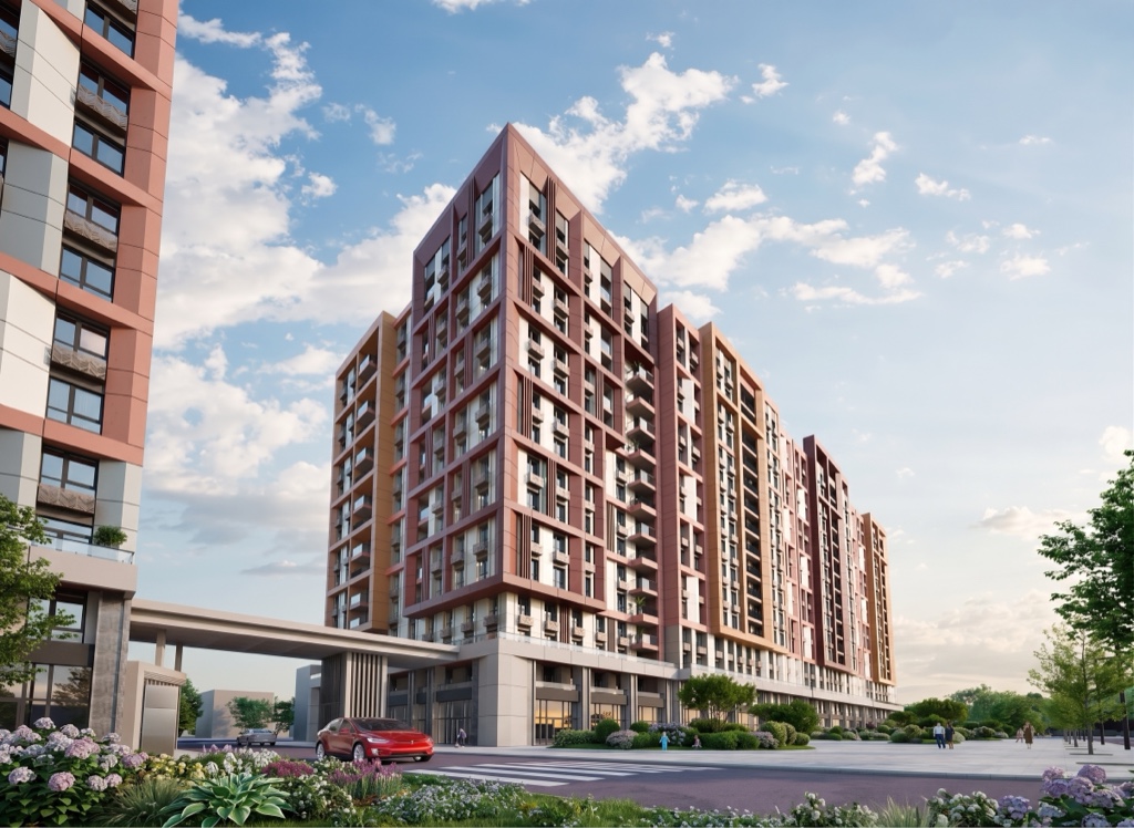 ЖК Barxan Residence в Ташкенте — Фасад