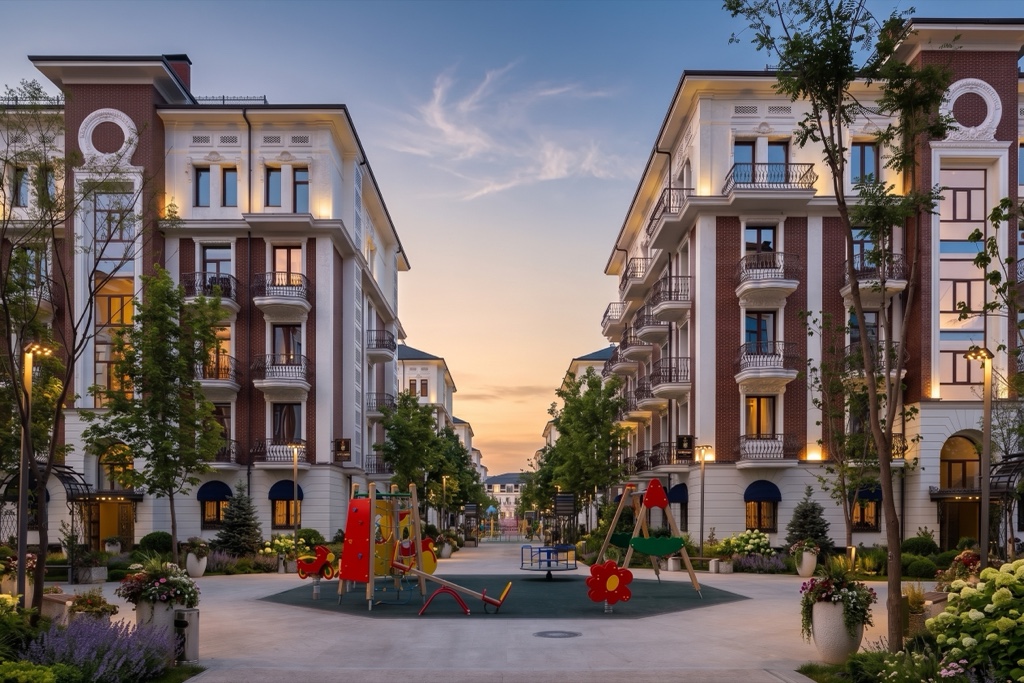 ЖК Cambridge Residence в Ташкенте — Фасад