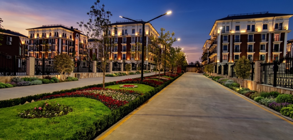 ЖК Cambridge Residence в Ташкенте — Фасад