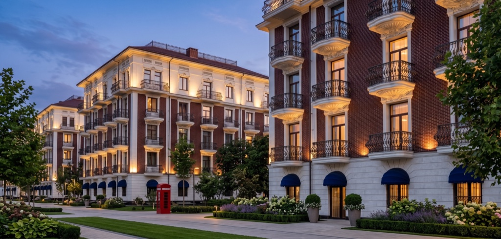 ЖК Cambridge Residence в Ташкенте — Фасад
