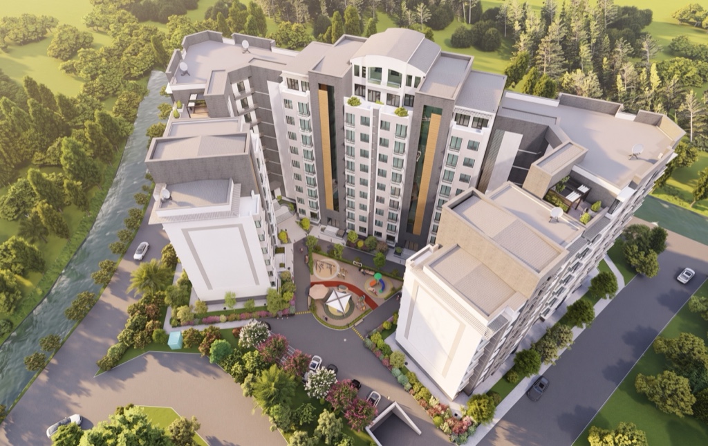 ЖК Chashma Residence в Ташкенте — Фасад