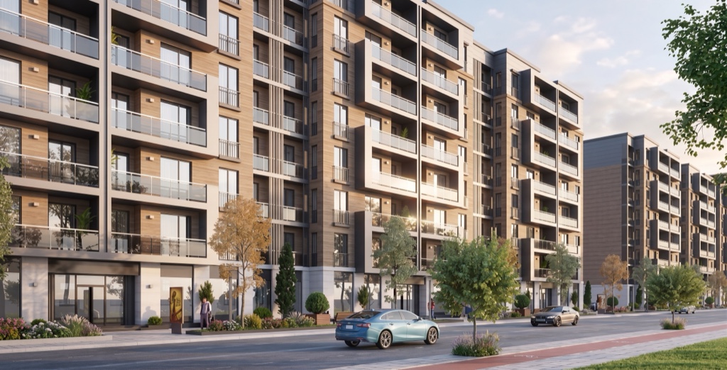 ЖК Chilanzar Business City Hi-Tech в Ташкенте — Фасад