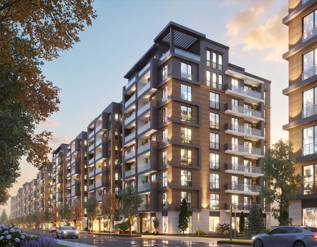 ЖК Chilanzar Business City Hi-Tech в Ташкенте — Фасад