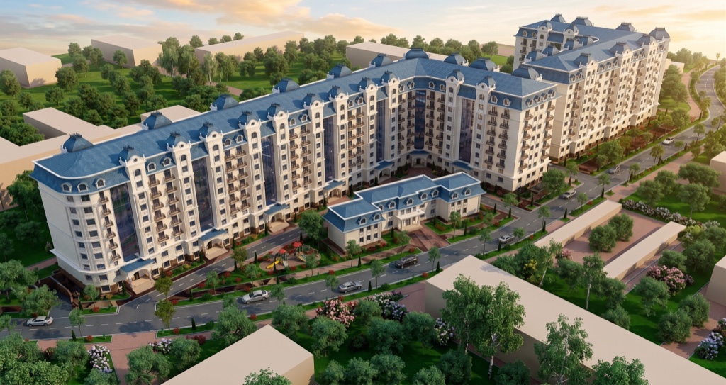 ЖК Comfort House в Ташкенте — Фасад