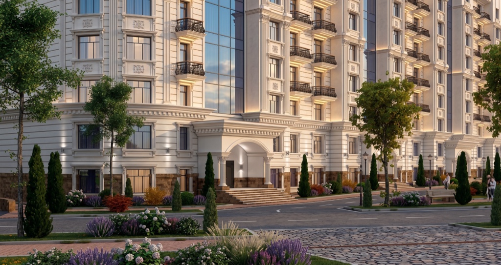 ЖК Comfort House в Ташкенте — Фасад