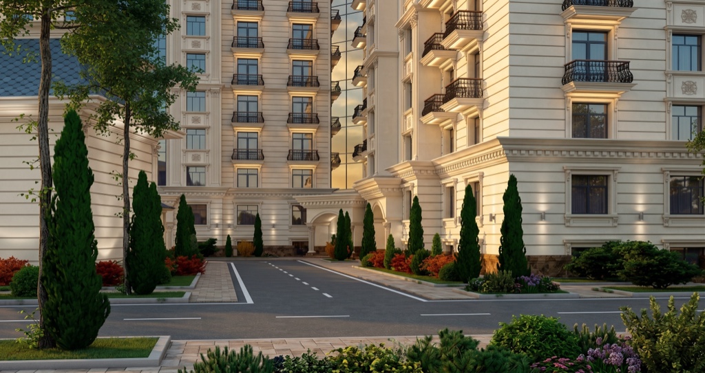 ЖК Comfort House в Ташкенте — Фасад
