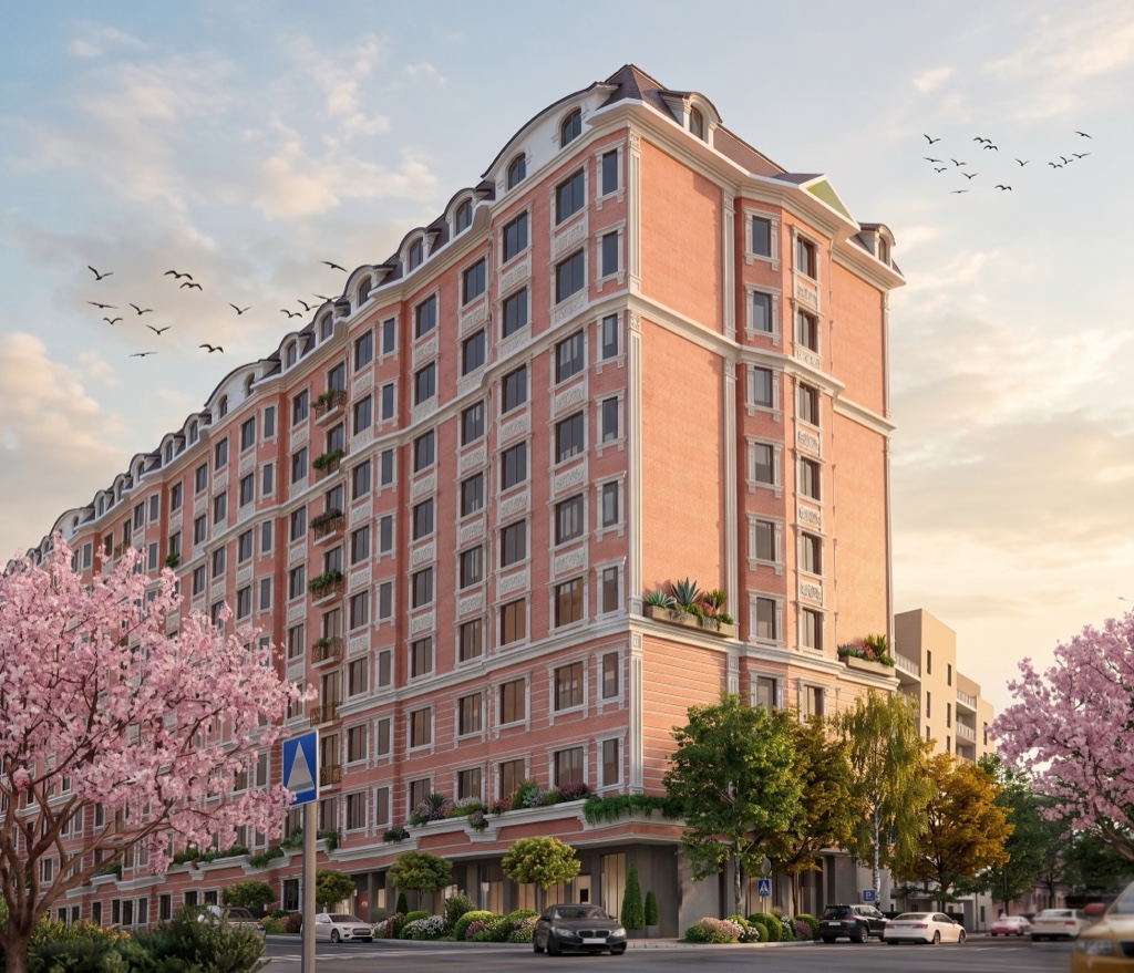 ЖК Crystal Residence в Ташкенте — Фасад