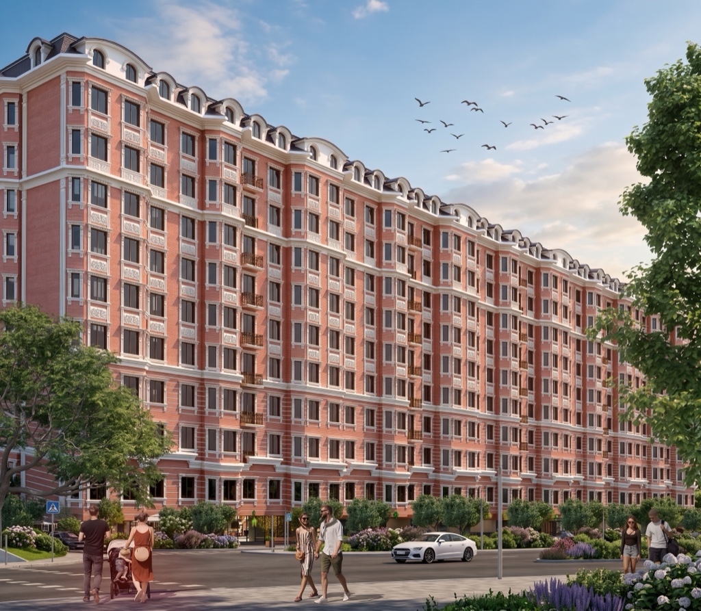 ЖК Crystal Residence в Ташкенте — Фасад