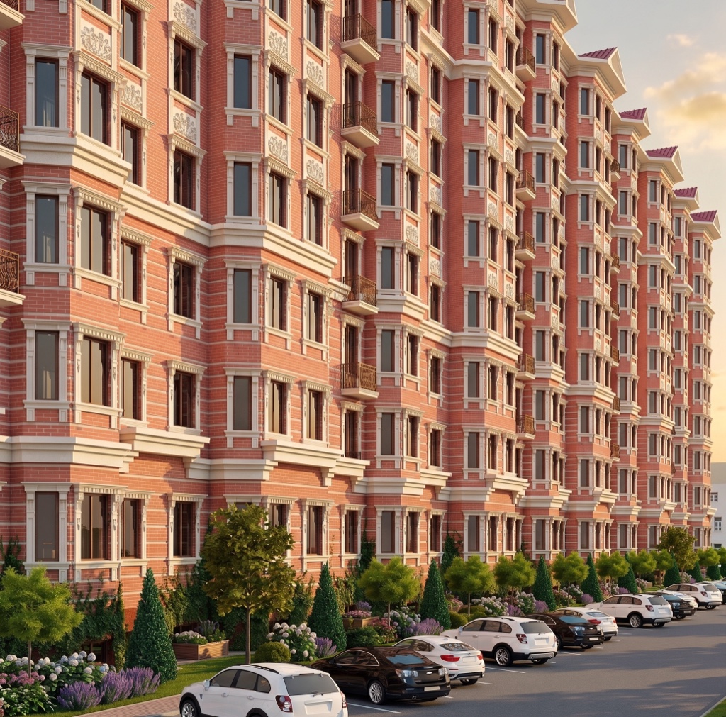 ЖК Crystal Residence в Ташкенте — Фасад