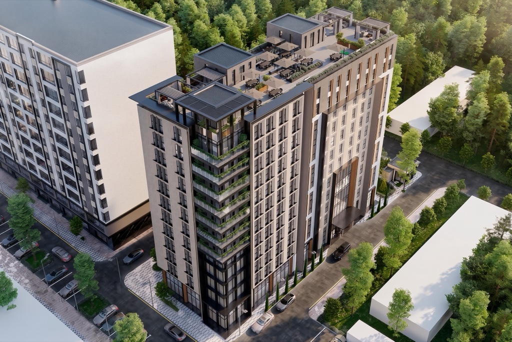 ЖК Dream Apartments в Ташкенте — Фасад