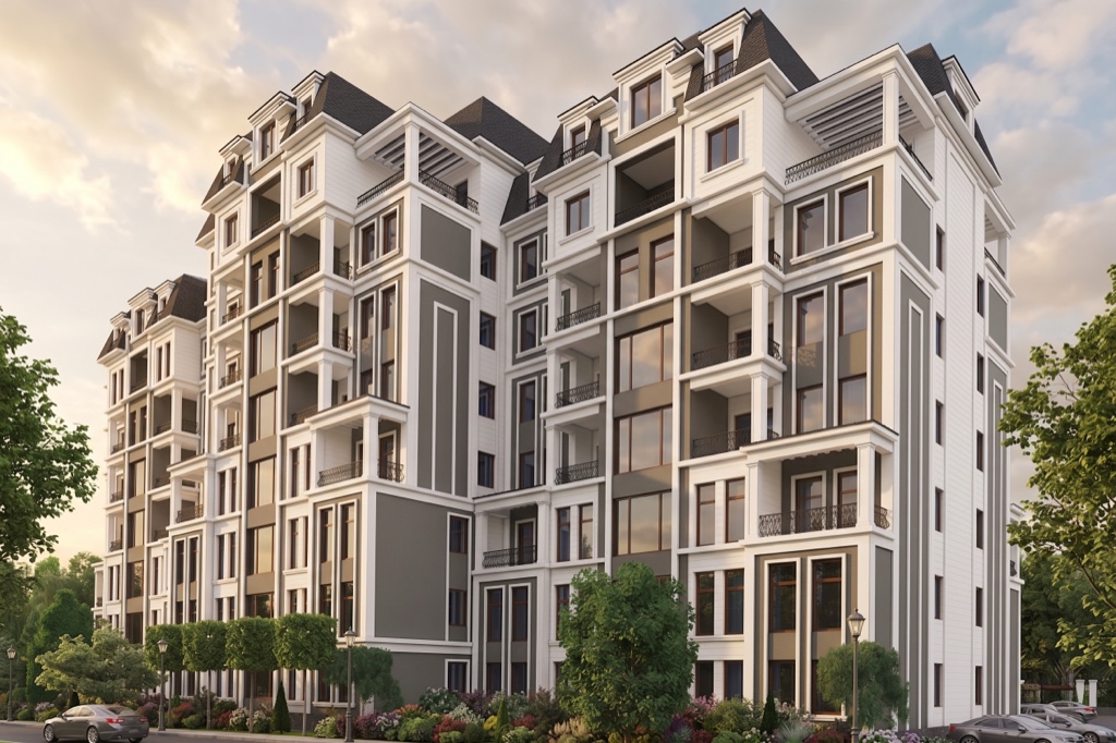 ЖК Family House в Ташкенте — Фасад