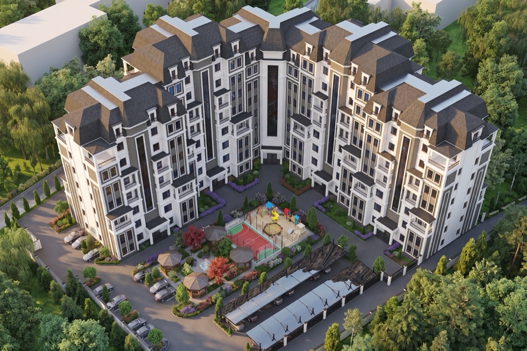 ЖК Family House в Ташкенте — Фасад