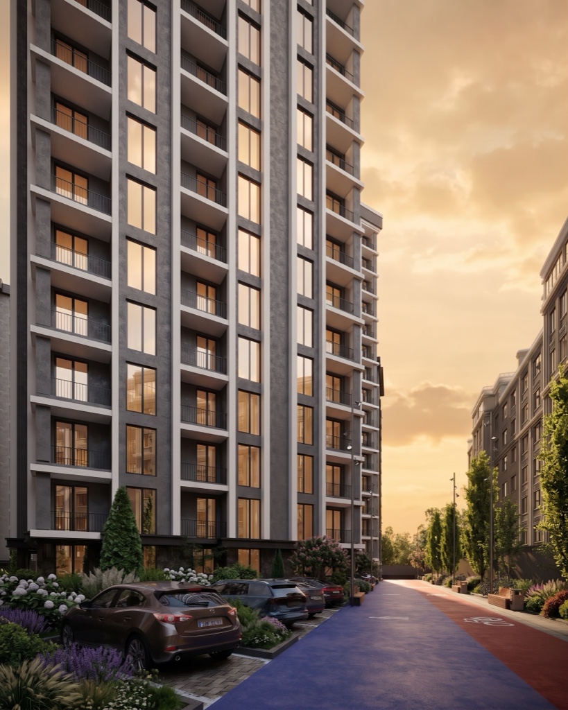 Toshkentdagi Golden Hills TJM — Fasad