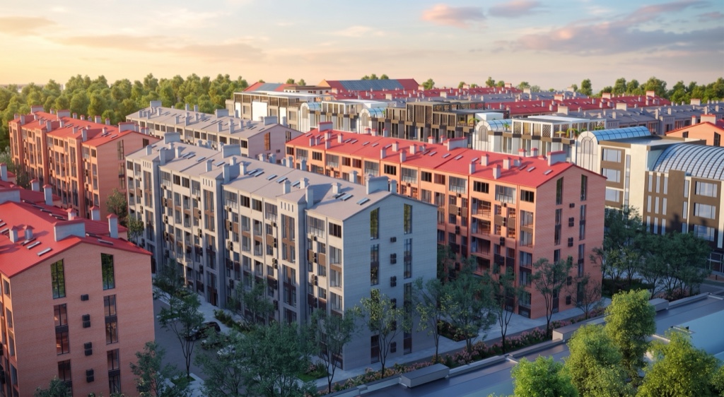 ЖК Grand City в Ташкенте — Фасад