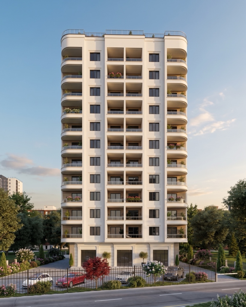 ЖК GS Residence в Ташкенте — Фасад