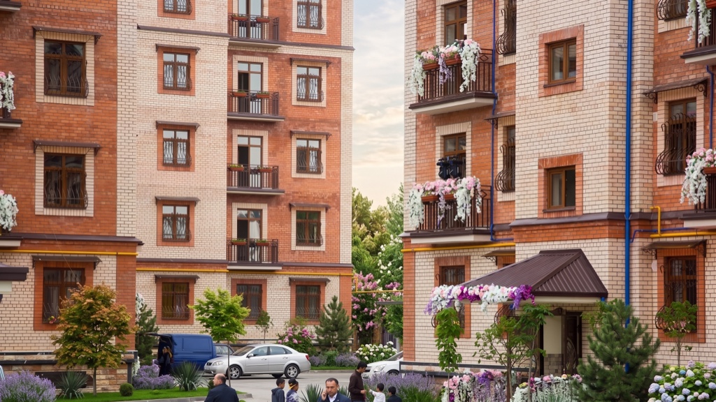 ЖК Gulsaroy в Ташкенте — Фасад