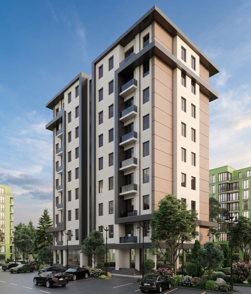 ЖК Invest House в Ташкенте — Фасад