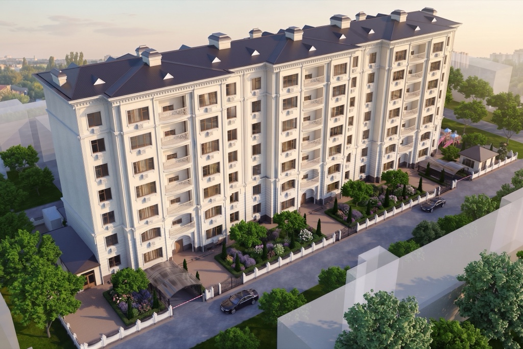 ЖК Kalandar Elite в Ташкенте — Фасад
