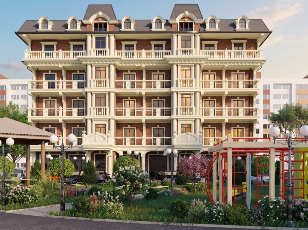 ЖК La Villa Green в Ташкенте — Фасад