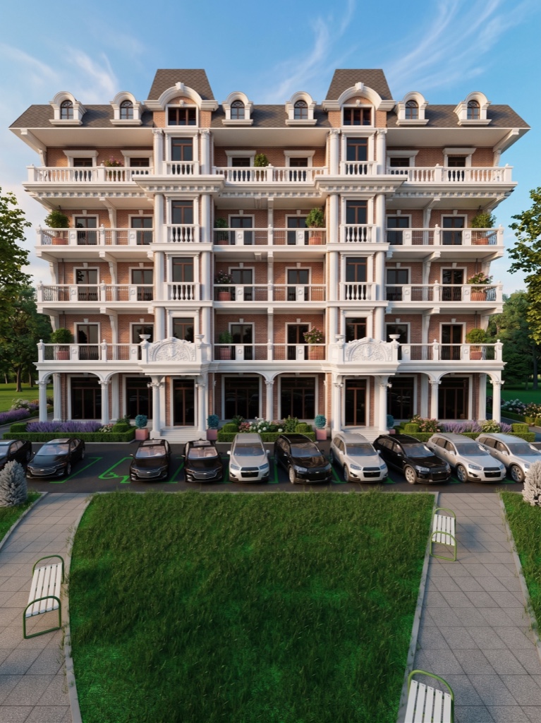 ЖК La Villa Green в Ташкенте — Фасад