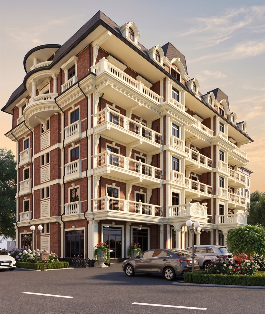 ЖК La Villa Green в Ташкенте — Фасад