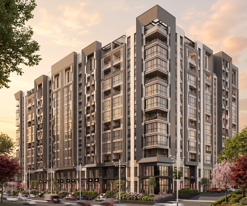 ЖК Liberty Luxury Residence в Ташкенте — Фасад