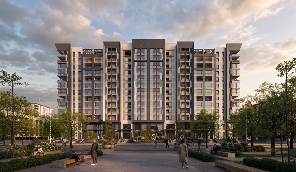 ЖК Liberty Luxury Residence в Ташкенте — Фасад