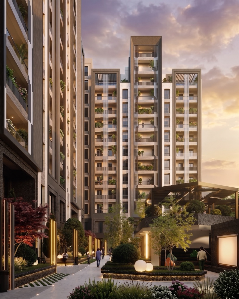 ЖК Liberty Luxury Residence в Ташкенте — Фасад