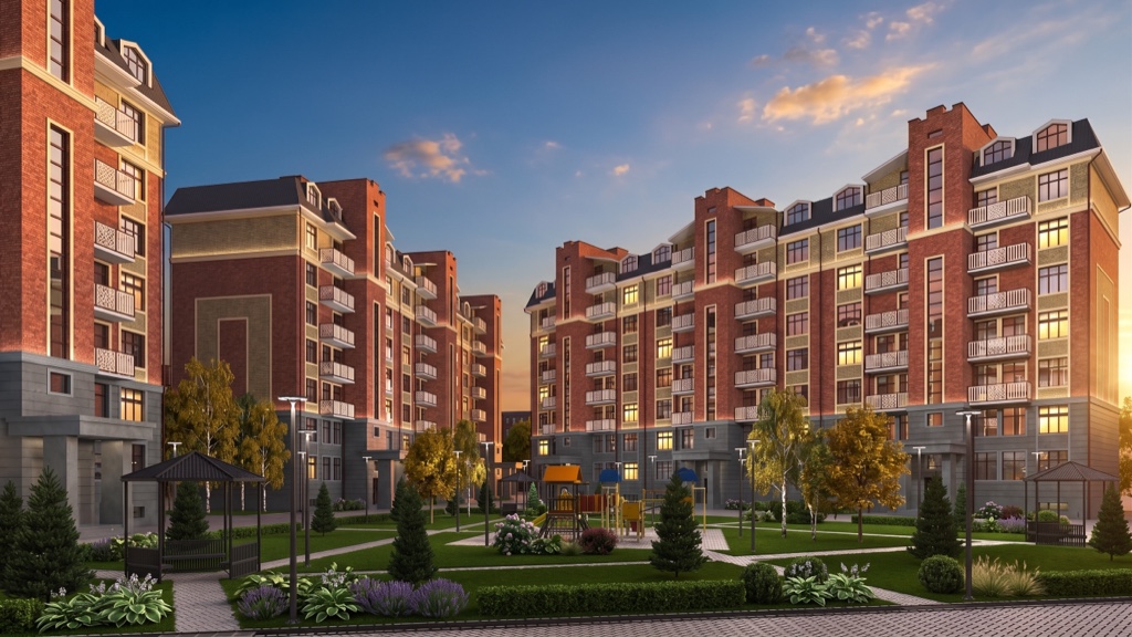 ЖК Mashxadi Residence в Ташкенте — Фасад