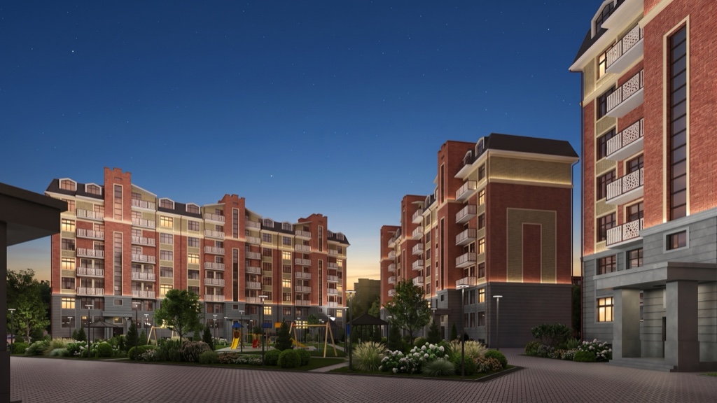 ЖК Mashxadi Residence в Ташкенте — Фасад