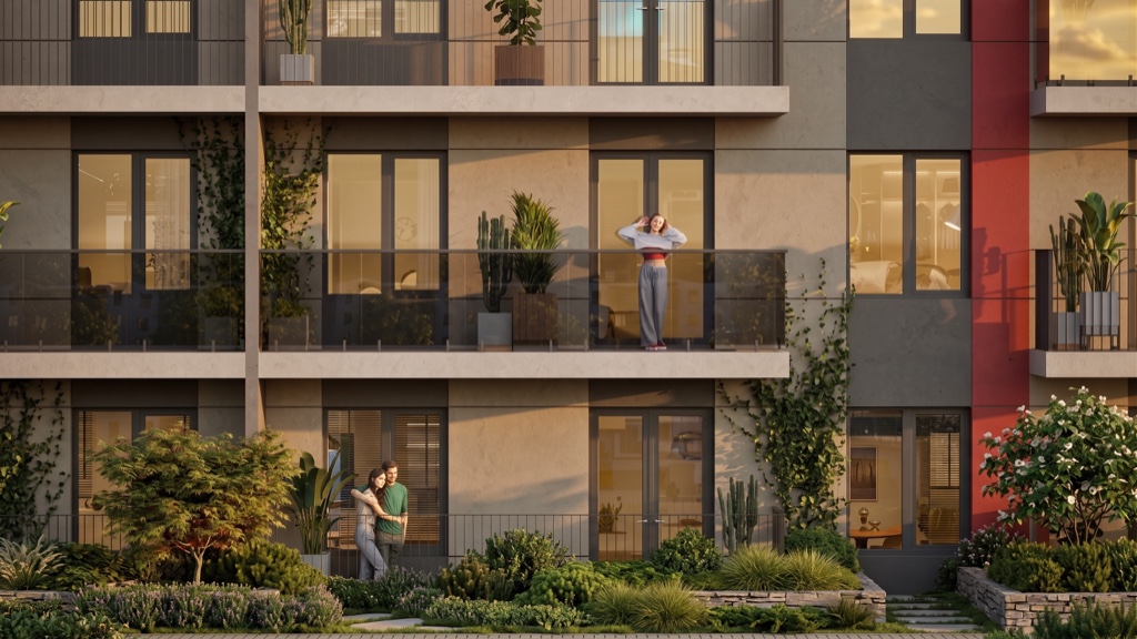 ЖК Mavrid mavzesi в Ташкенте — Фасад