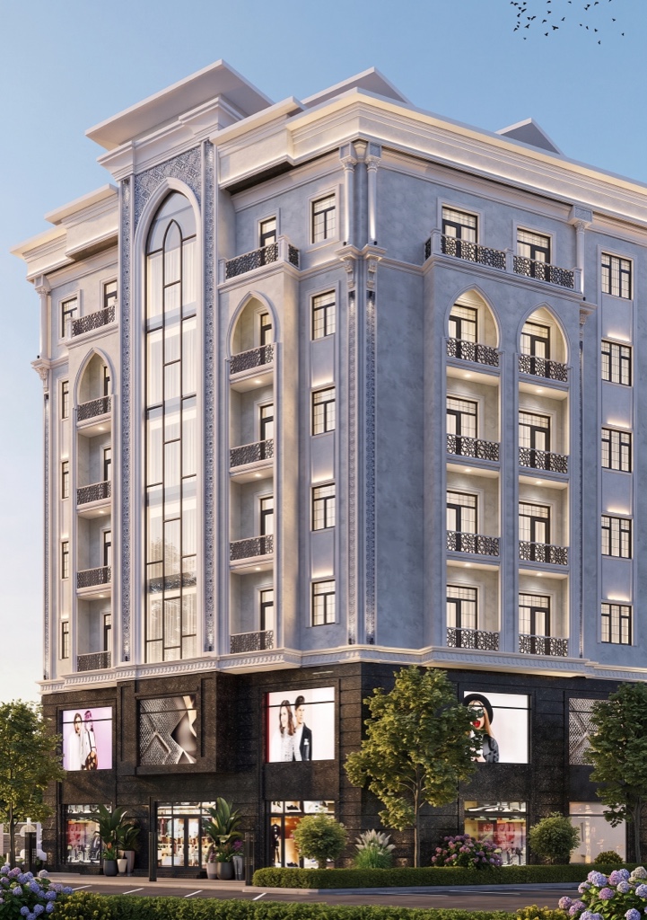 ЖК Meraas Residence в Ташкенте — Фасад