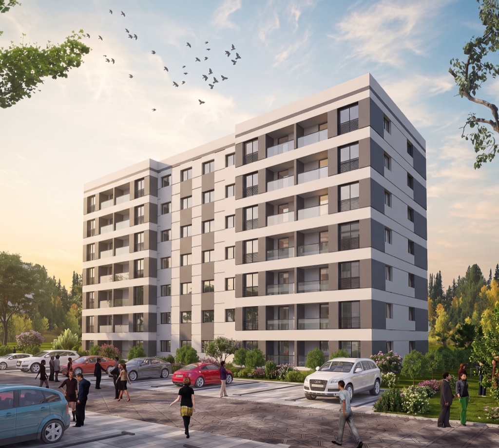ЖК Metro Residence в Ташкенте — Фасад