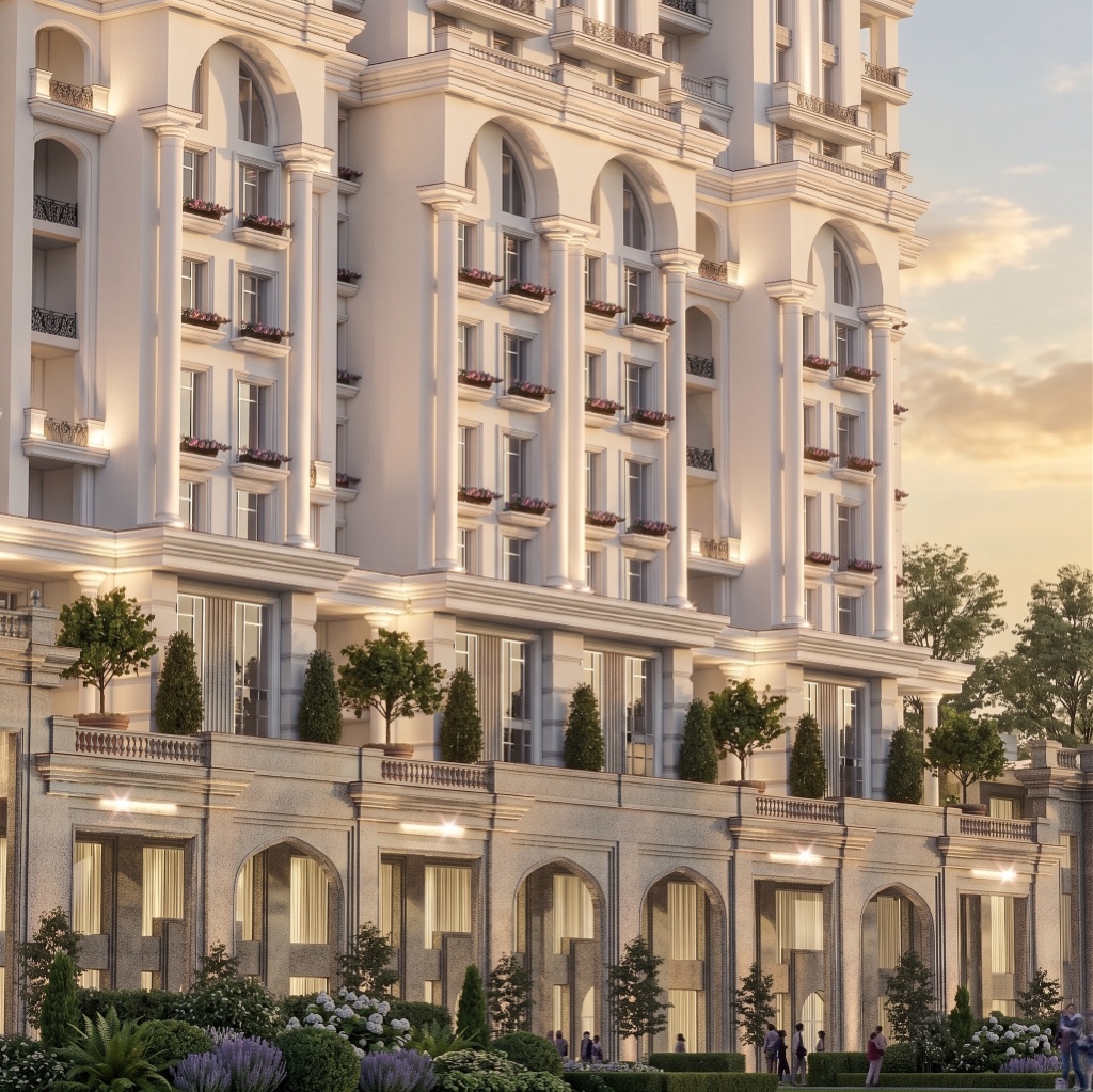 ЖК Metropol в Ташкенте — Фасад