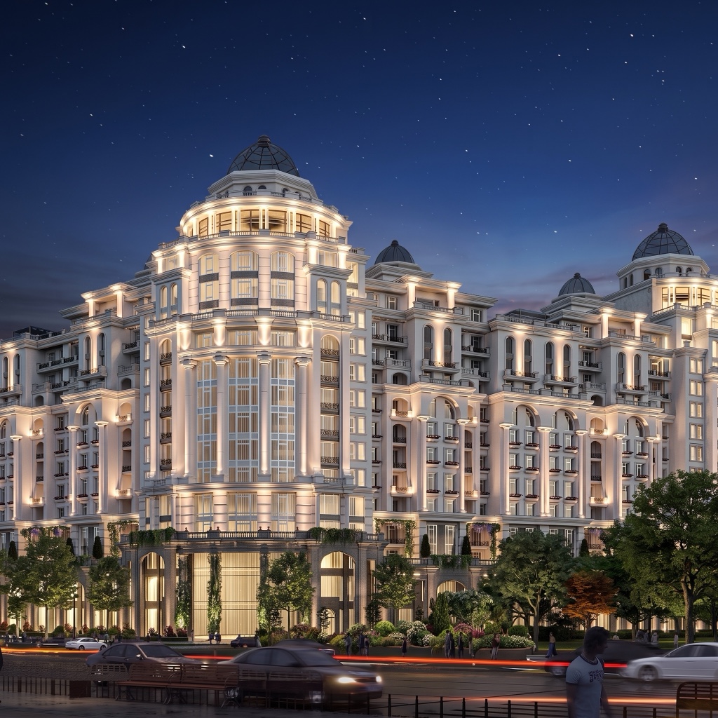 ЖК Metropol в Ташкенте — Фасад
